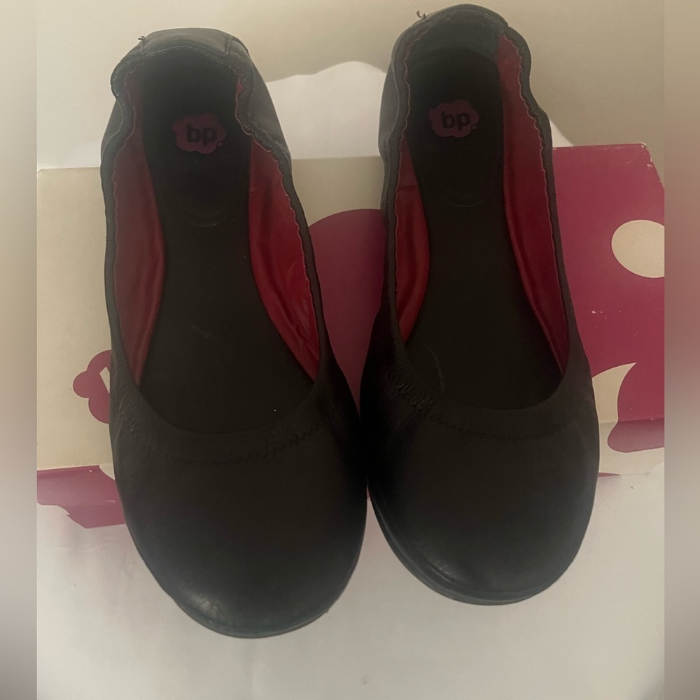 BP @Nordstrom Brea-Lea women’s black leather comfort shoe‎ size 9.5